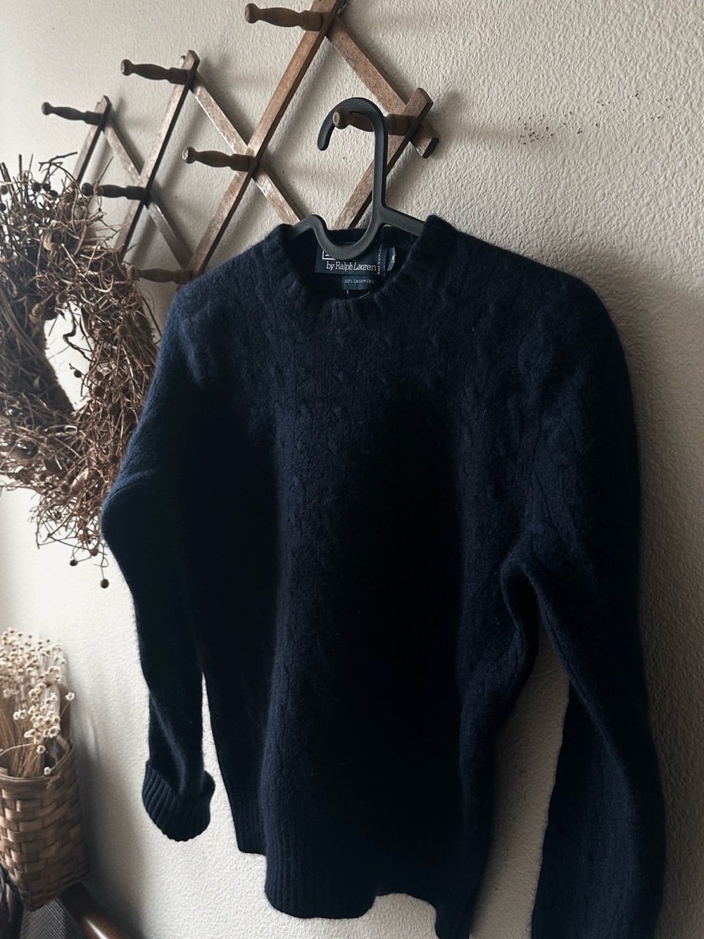 Ralph Lauren Woman’s  Navy Crewneck Sweater